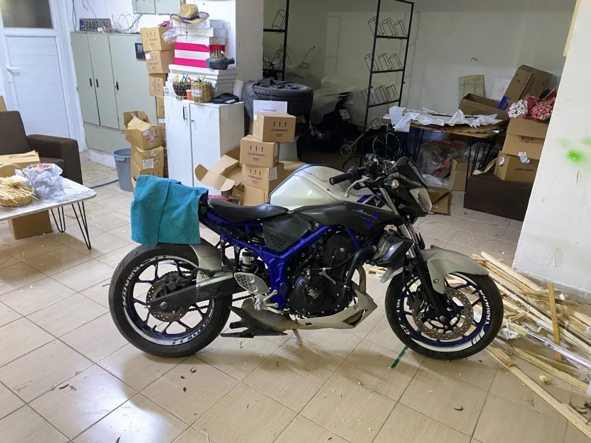 2016 Yamaha MT-25 | 30.000 KM | Çift Silindir | Çekme Belgeli | Hasarlı